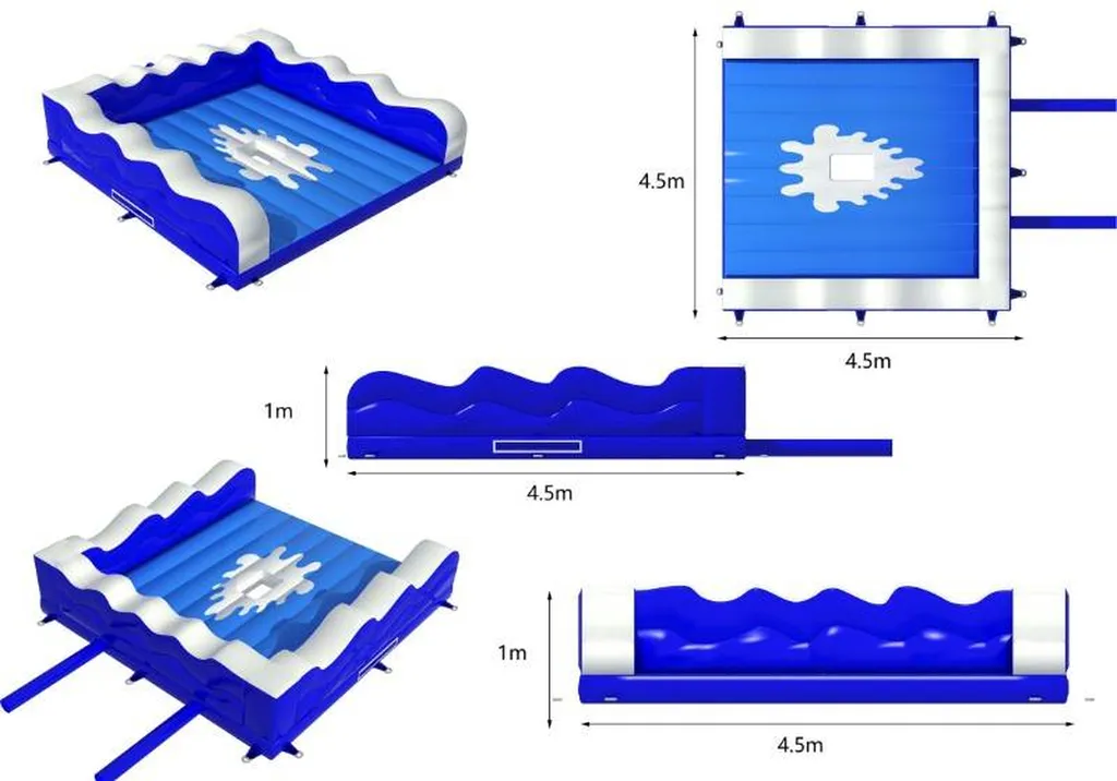 Conception d’un Plans 3D gonflable surf