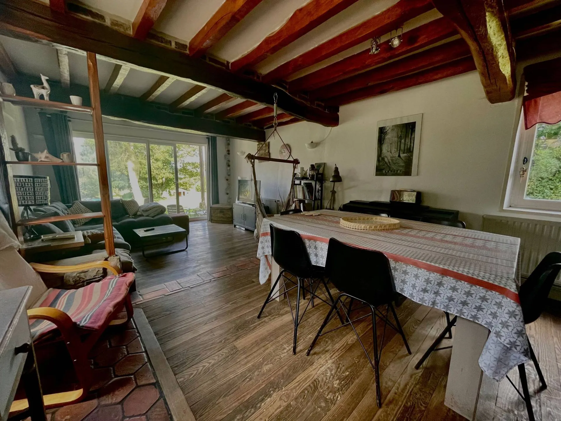 longère normande SAINT VICTOR L'ABBAYE 76 NORMANDIE