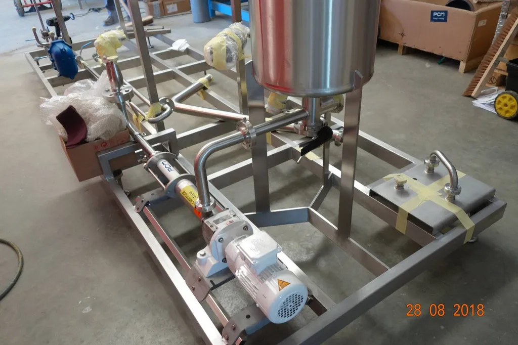 Skid de transfert d'huile