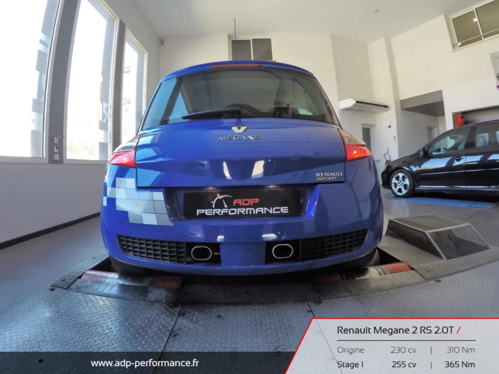 Reprogrammation moteur Avignon Megane 2 RS - ADP Performance