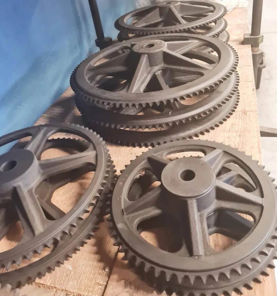 Roue Fonte alésage lisse