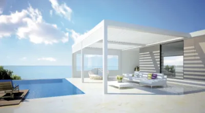 Vente de pergola bioclimatique de marque RENSON dans le 13