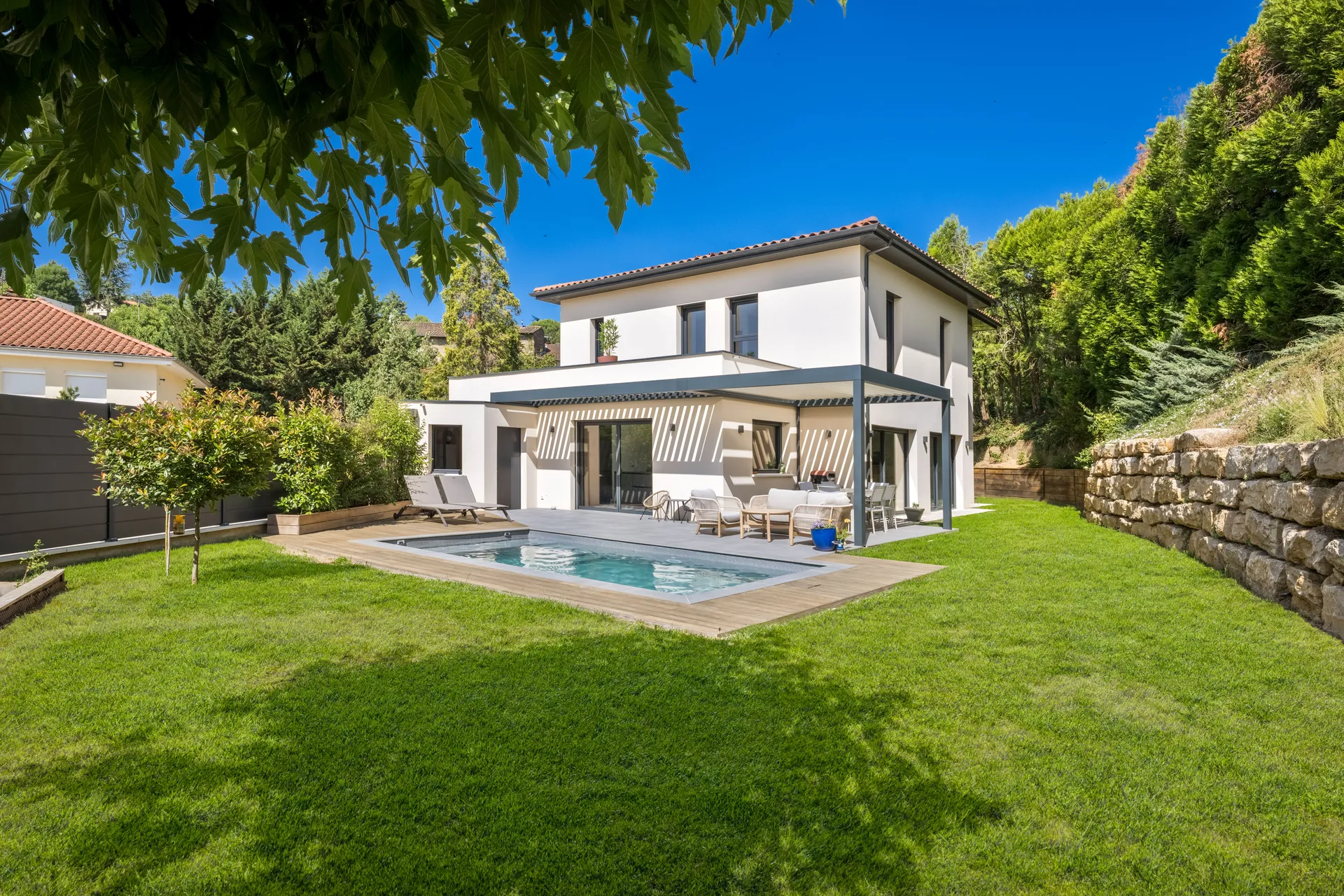 maison semi contemporaine LISSIEU
