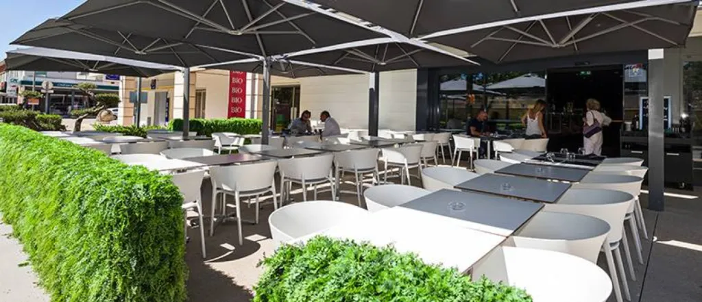 Avant la pose de la pergola bioclimatique par Rossi