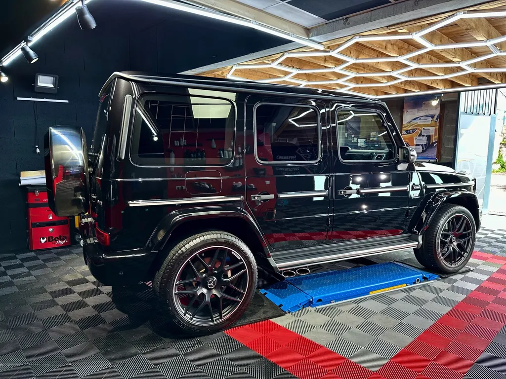 Protection carosserie traitement céramique lyon Mercedes G63 AMG