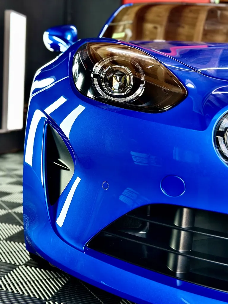 DETAILING PPF voiture protection traitement céramique Alpine A110 S