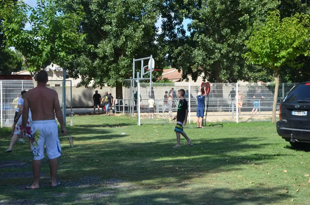 Concours de pétanque au camping le mas de la plage à vias plage
