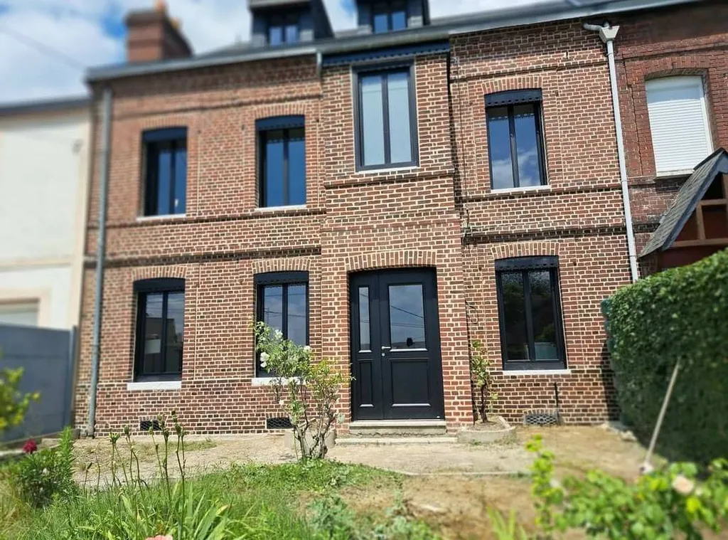 Rénovation de façade en brique dans le 76