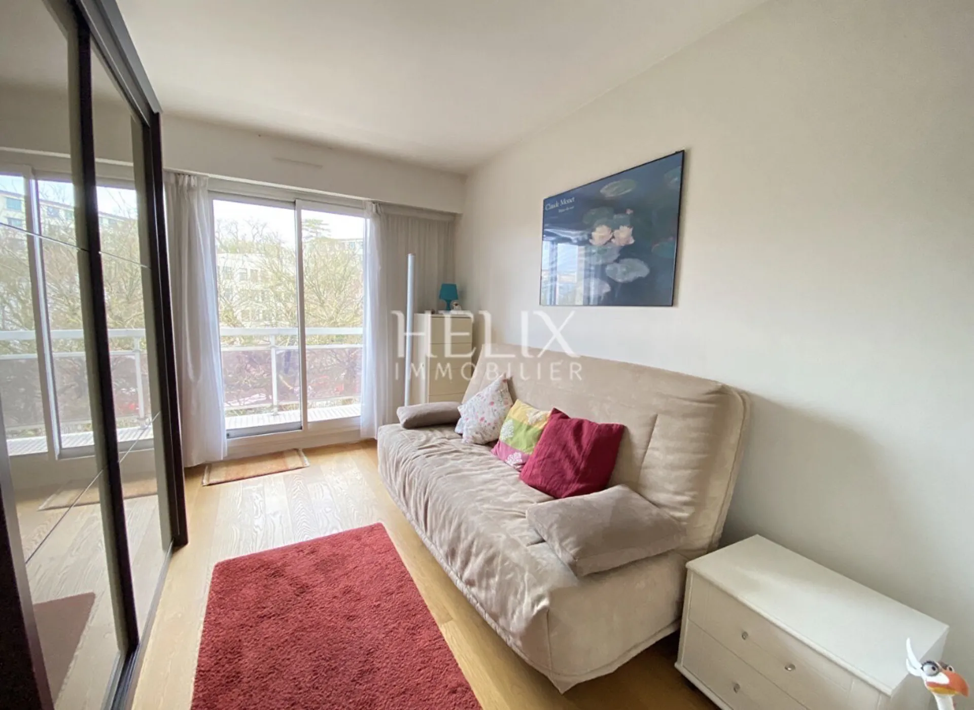 Le  Pecq proche Saint Germain en Laye magnifique appartement avec vue dégagée à Saint Wandrille de 5 pièces 96m2 avec balcons