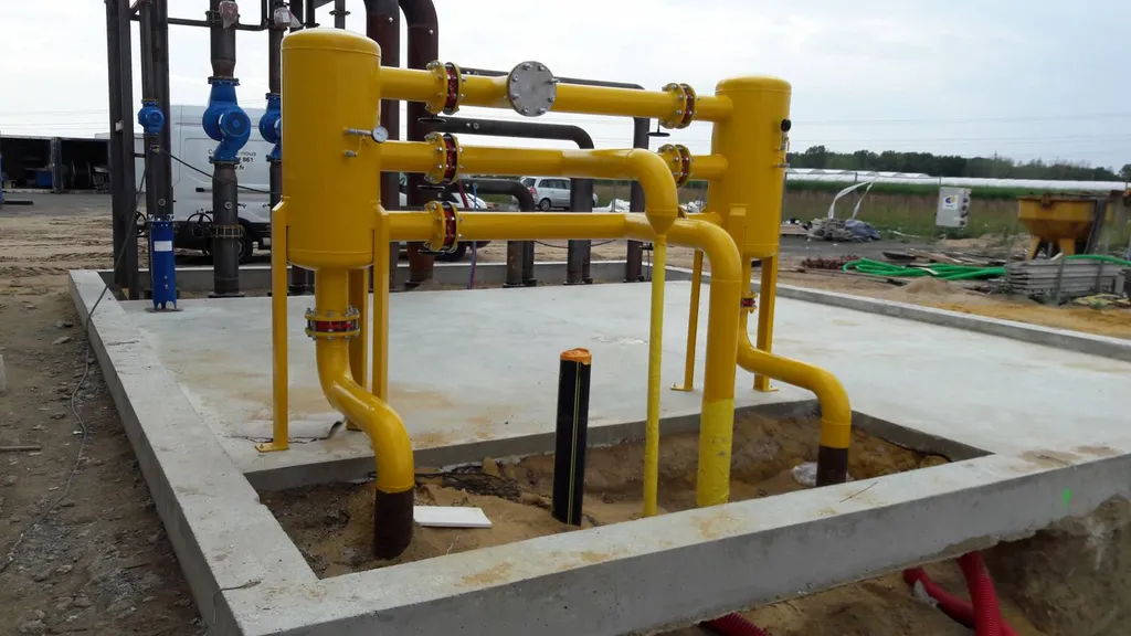 création de cuves pour un reseau gaz en Gironde 