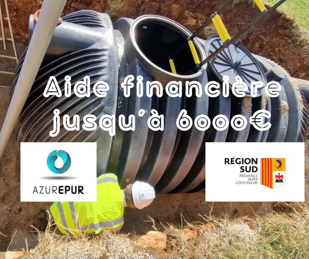 La Région Sud participe à l’acquisition et à l’installation de votre récupérateur d’eau de pluie.