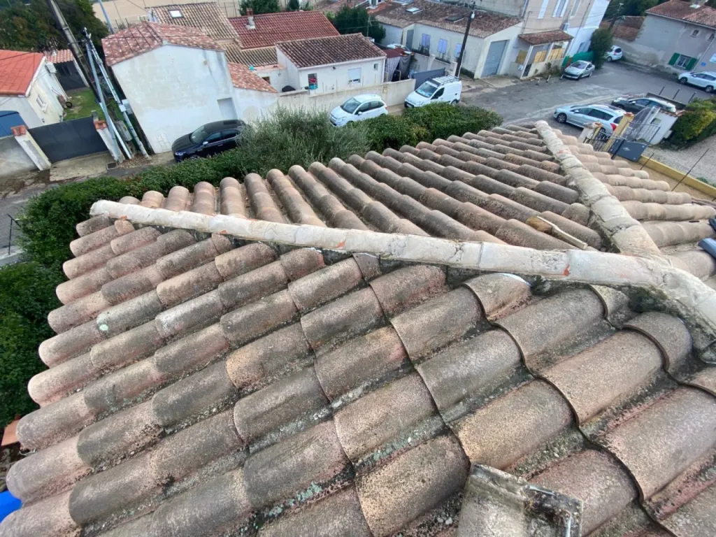 depose tuiles de Faîtage sur Sausset-les-Pins 13960