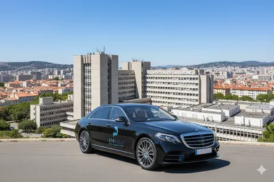 Réserver un taxi conventionné pour l'hôpital de La Timone à Marseille