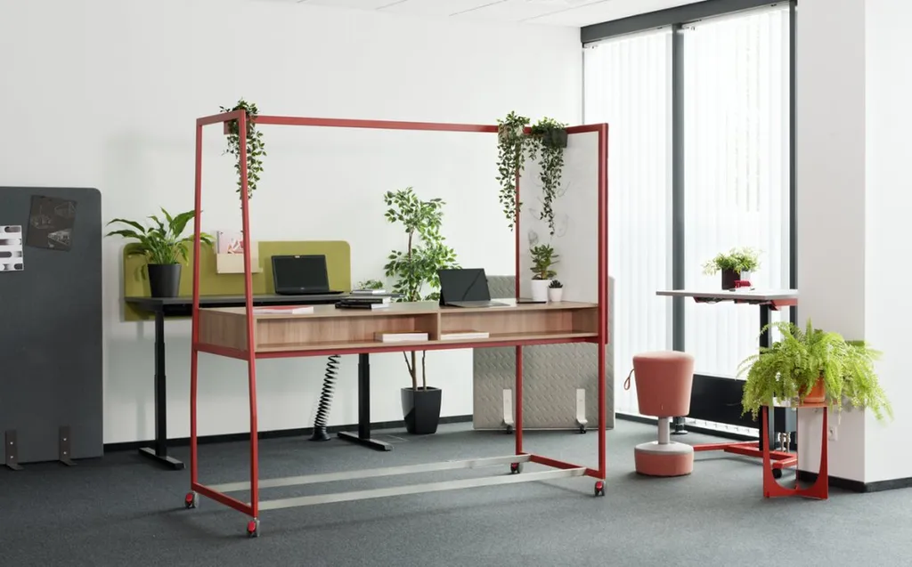 Table de réunion TANRIA design modulaire pour espaces collaboratifs à Marseille