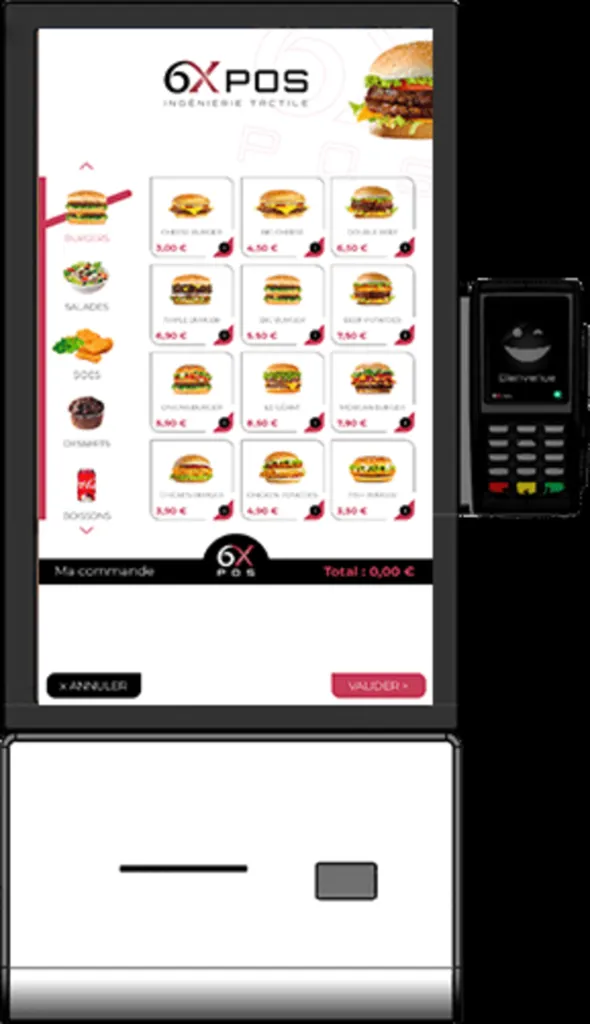 Borne de commande de comptoir à louer chez AJ Monetic dans le 13