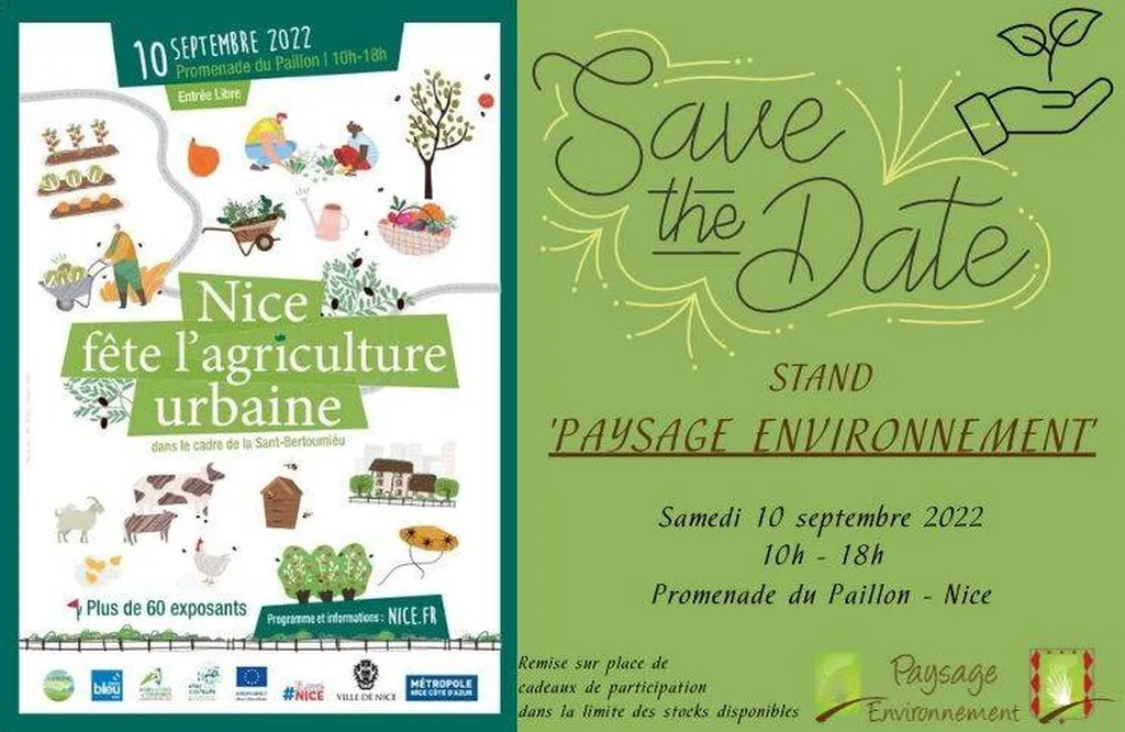 Save the date, agriculture urbaine à Nice