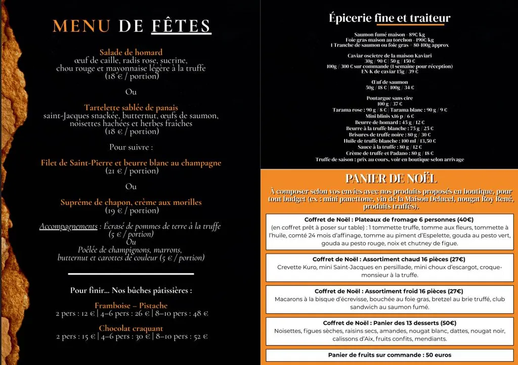 Préparez vos Fêtes avec la Maison Delucel