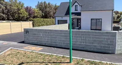 Ravalement projeté 