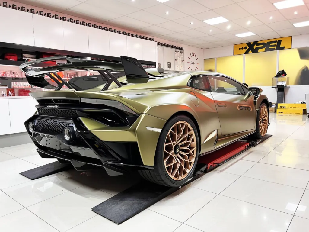 LAMBORGHINI HURACAN STO - PROTECTION INTEGRALE XPEL STEALTH - BRUXELLES