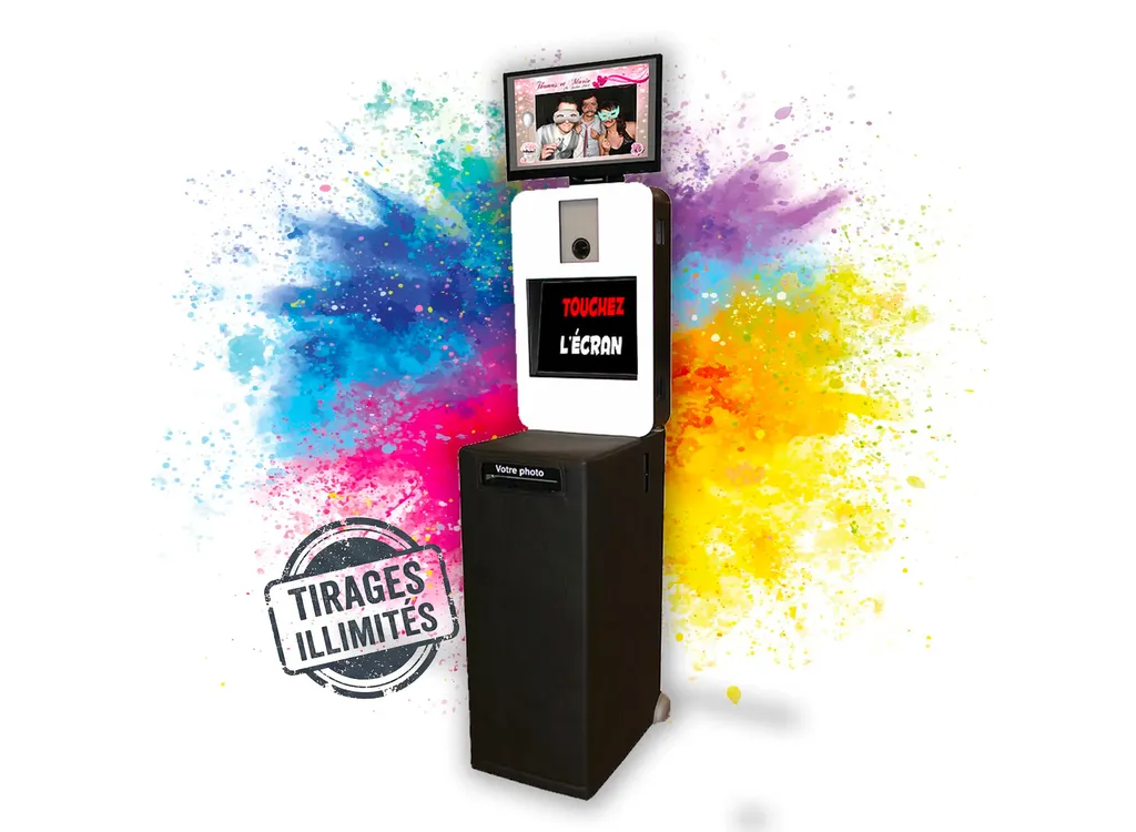 Photobooth Nomade tirages illimités mariages anniversaires Marseille Aix-en-Provence