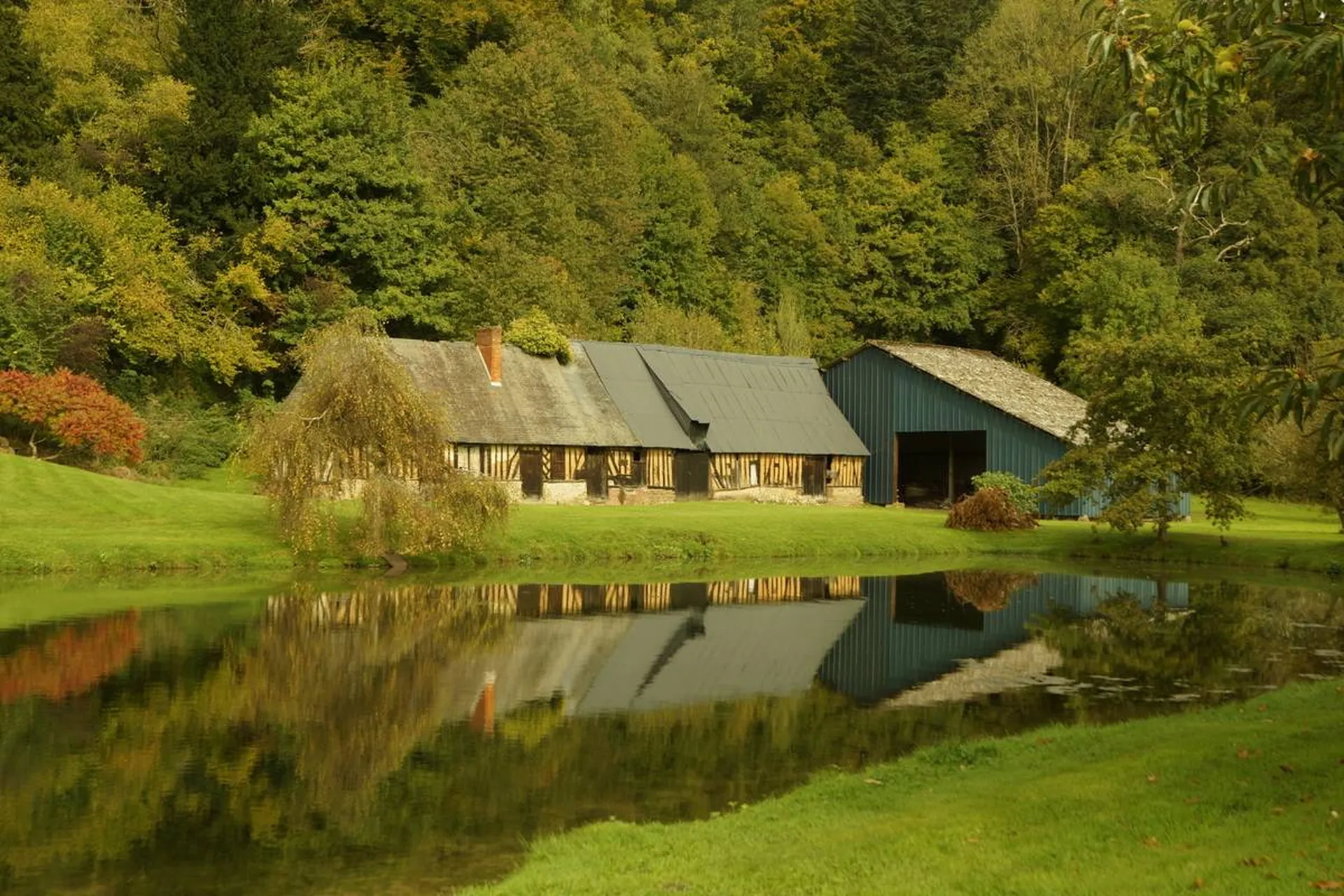 Investir dans une propriété agrémentée de pièce d'eau en Normandie Eure