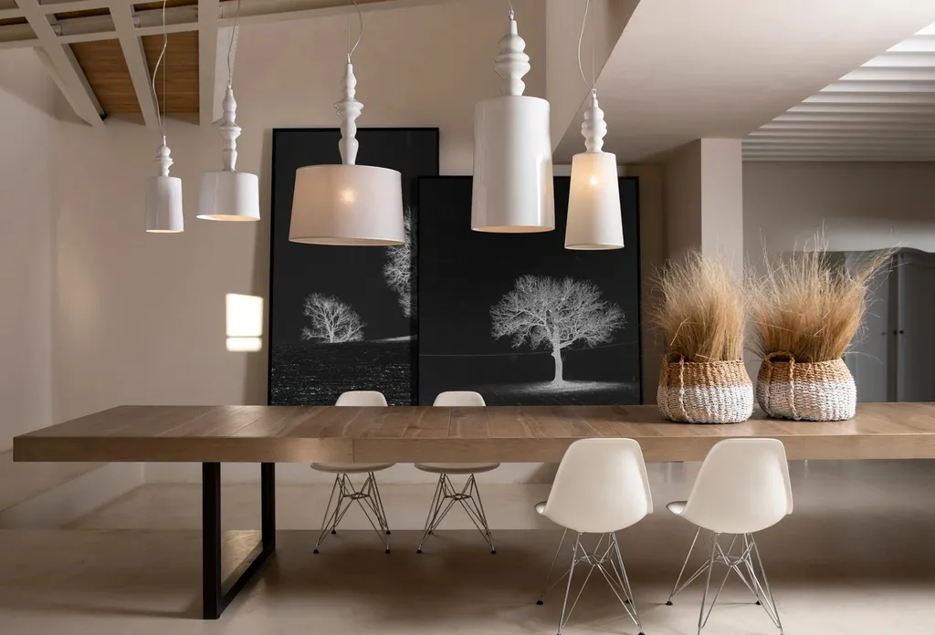 Aménagement pièce de vie Arcachon avec coin repas sur mesure et convivial