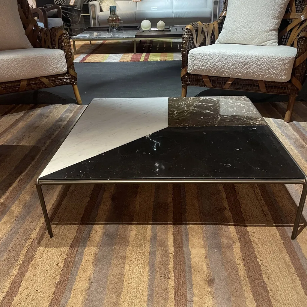 Table de salon mélange de marbre