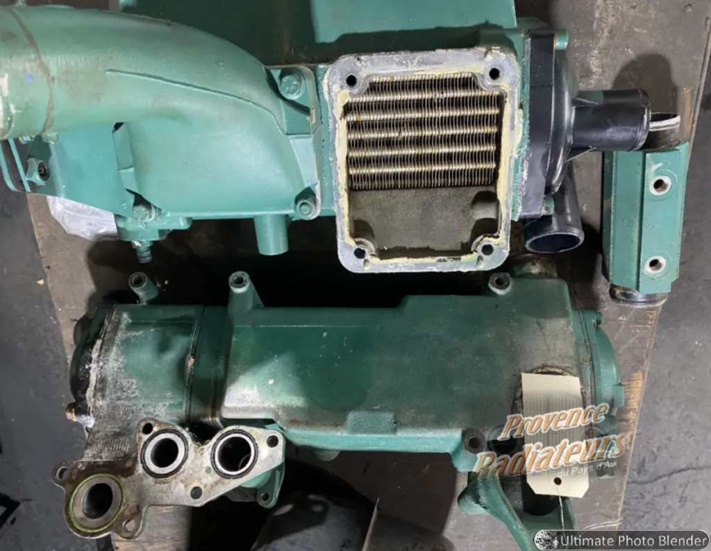 Aftercooler Volvo Penta révisé à Marseille