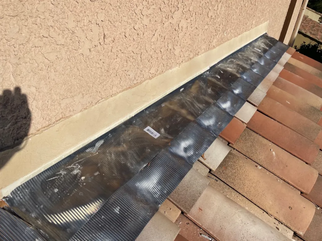 Solin en plomb fini près de martigues