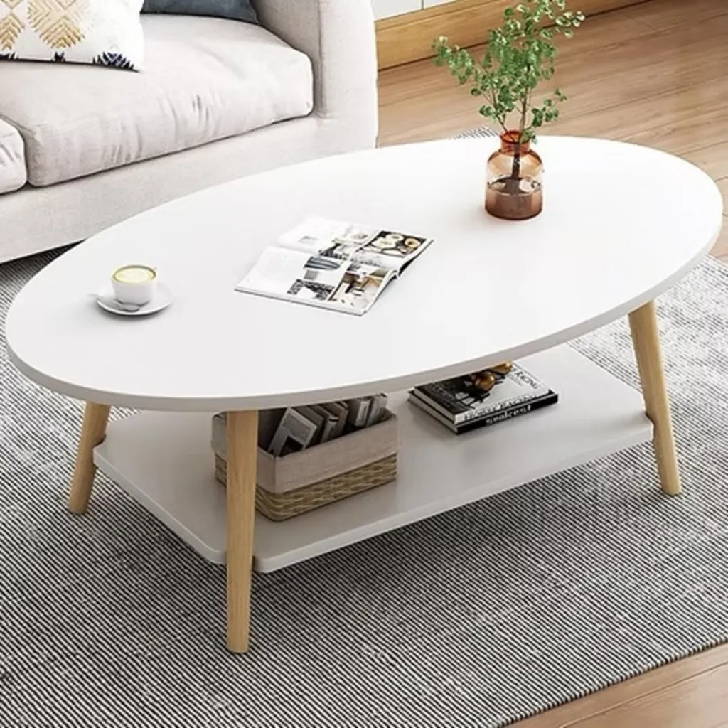 TABLE BASSE OVALE MODELE 2