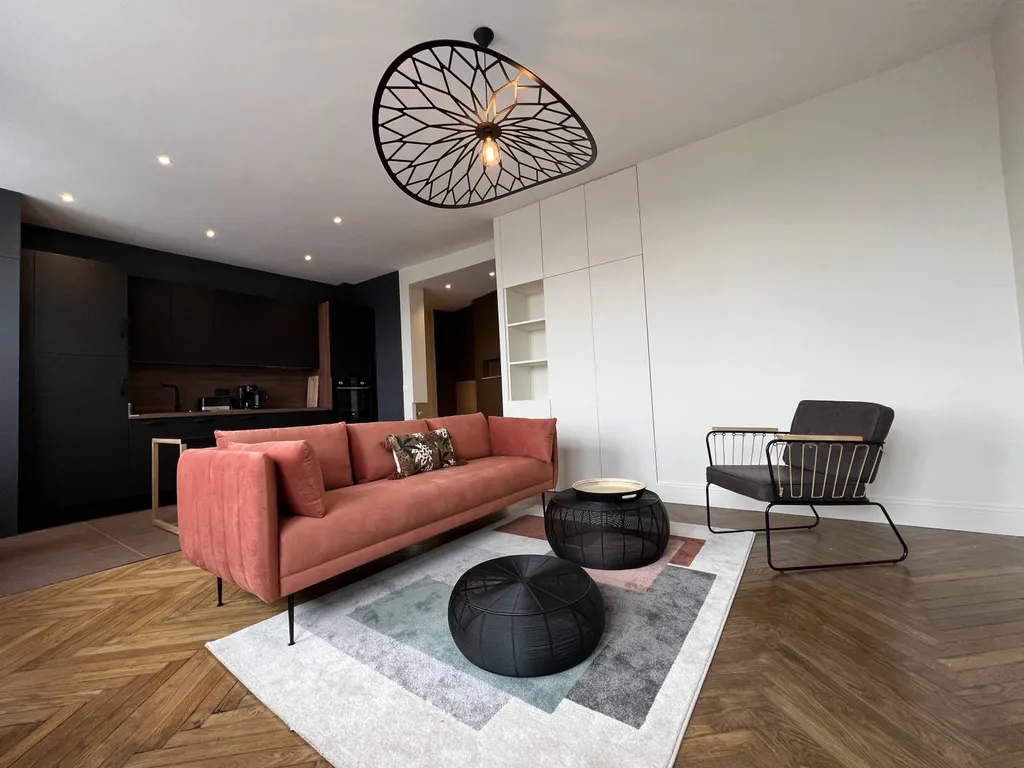 Rénovation complète séjour/cuisine à Lyon 4ème 