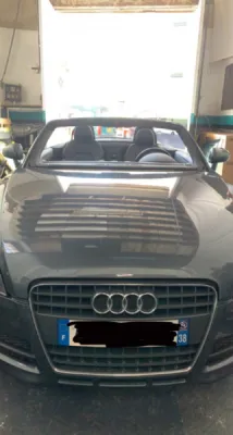 cabriolet pare brise
