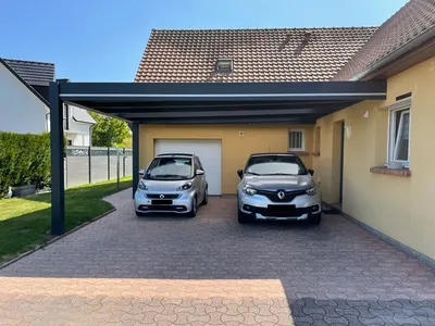 Carport en aluminium sur mesure 25230 Seloncourt: protection , esthétisme, durabilité,  sa longévité et son absence d’entretien