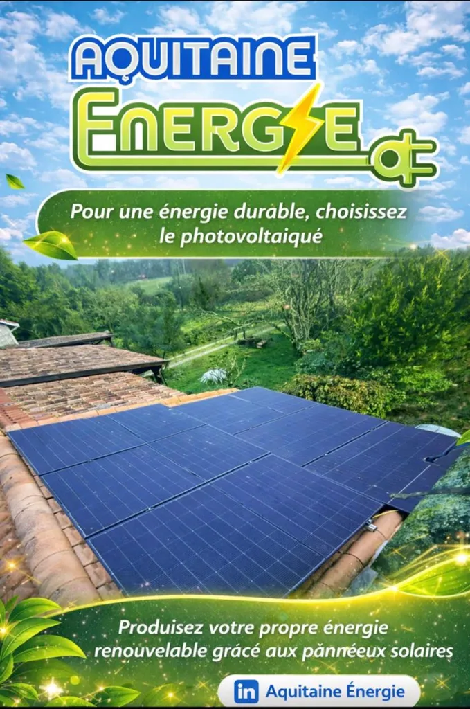 Floirac 33270, réalisation d'une visite technique préalable et pose de 3kW de panneaux photovoltaïques sans aucune sous-traitance par Aquitaine Énergie.