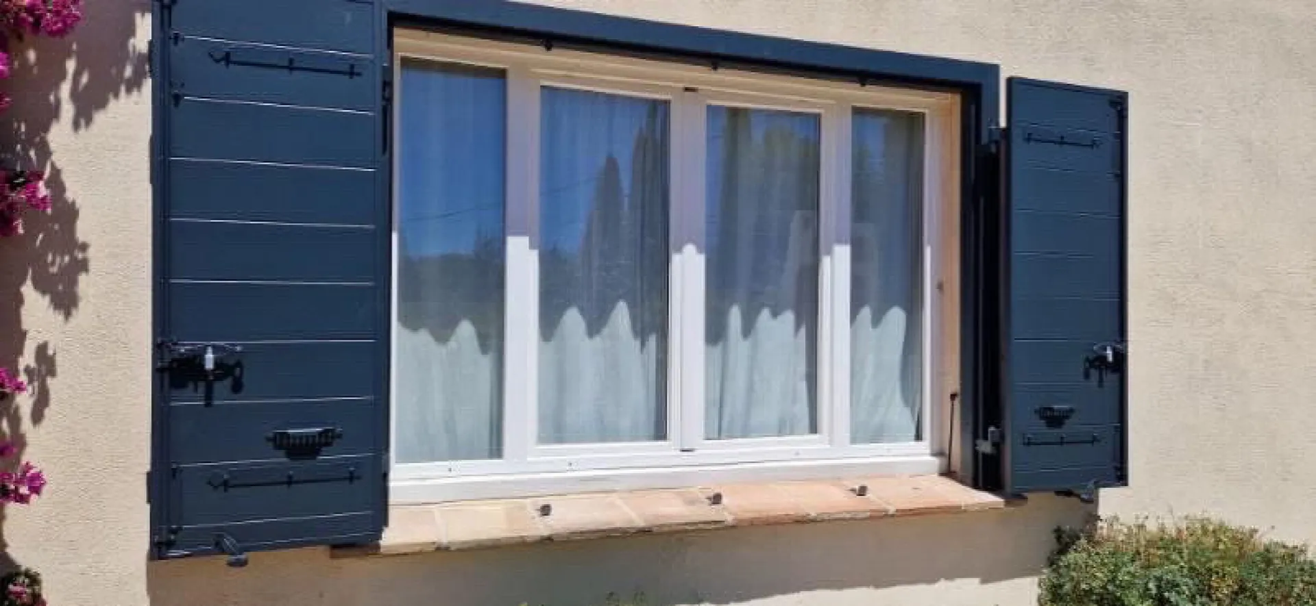 Remplacement de volets battants Bleu Trotter sur Fontvieille