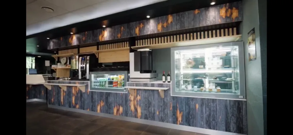 Agencement de l’hôtel ibis à Mérignac