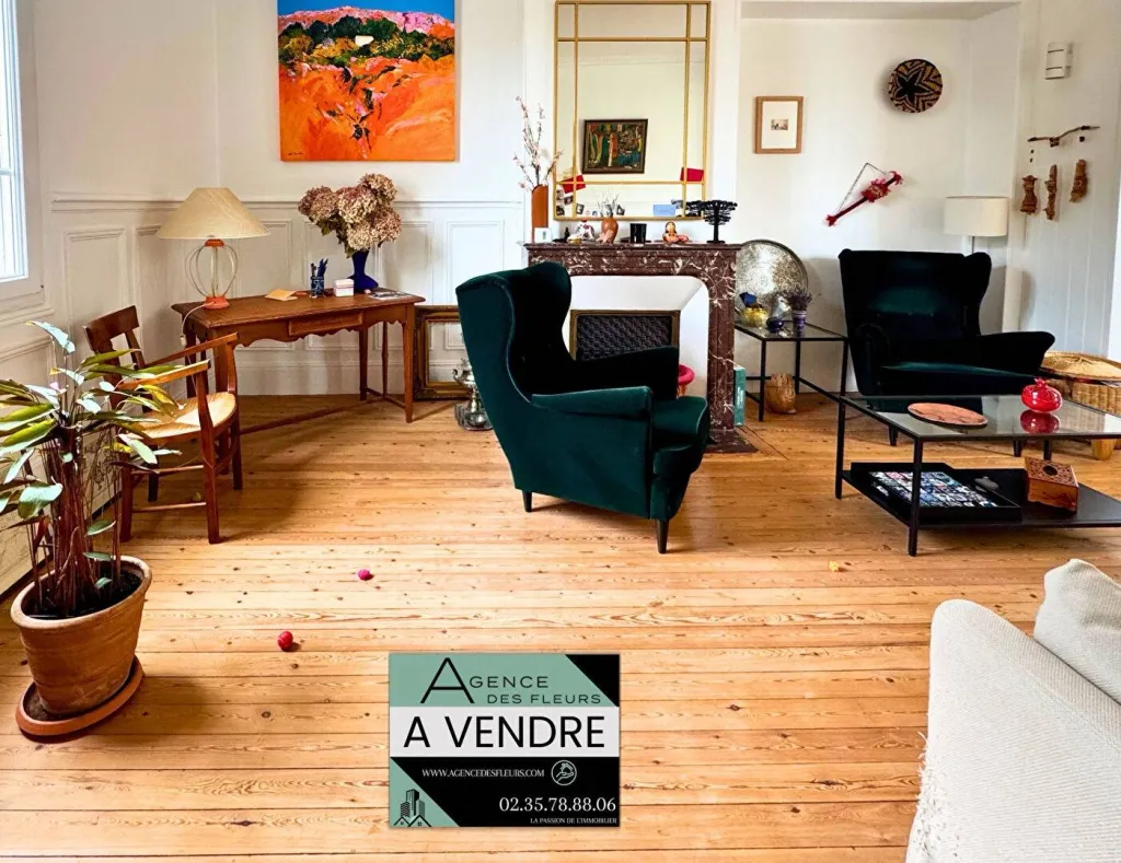 A SAISIR Maison de Maître de 150 m² SUR 767 m² DE TERRAIN SUR LA COMMUNE DE SAINT AUBIN LES ELBEUF 76410