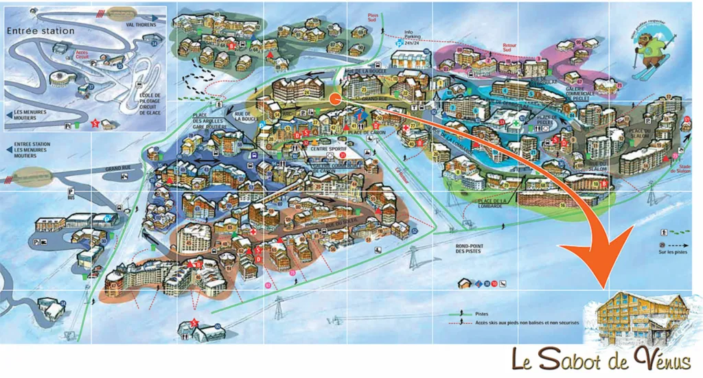 Emplacement résidence Le Sabot de Venus 