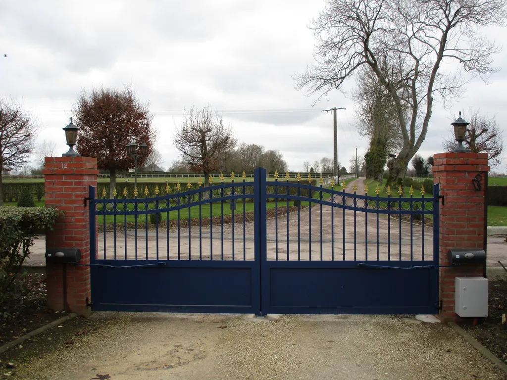 installation portail en alu style rétro proche Lisieux 14