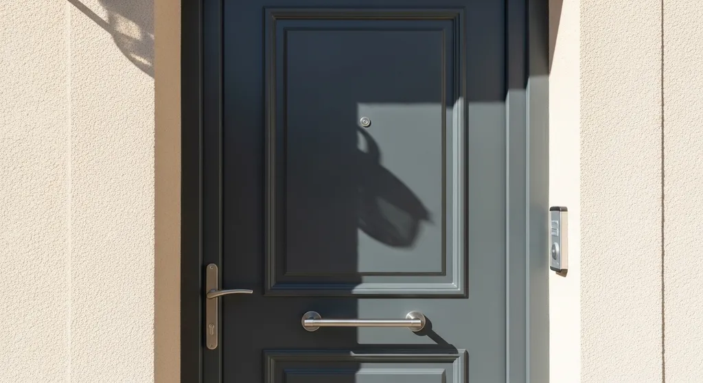 Acheter une porte d'entrée en PVC fibré Atlantem pour renforcer la sécurité de votre maison à Vitrolles et Marignane