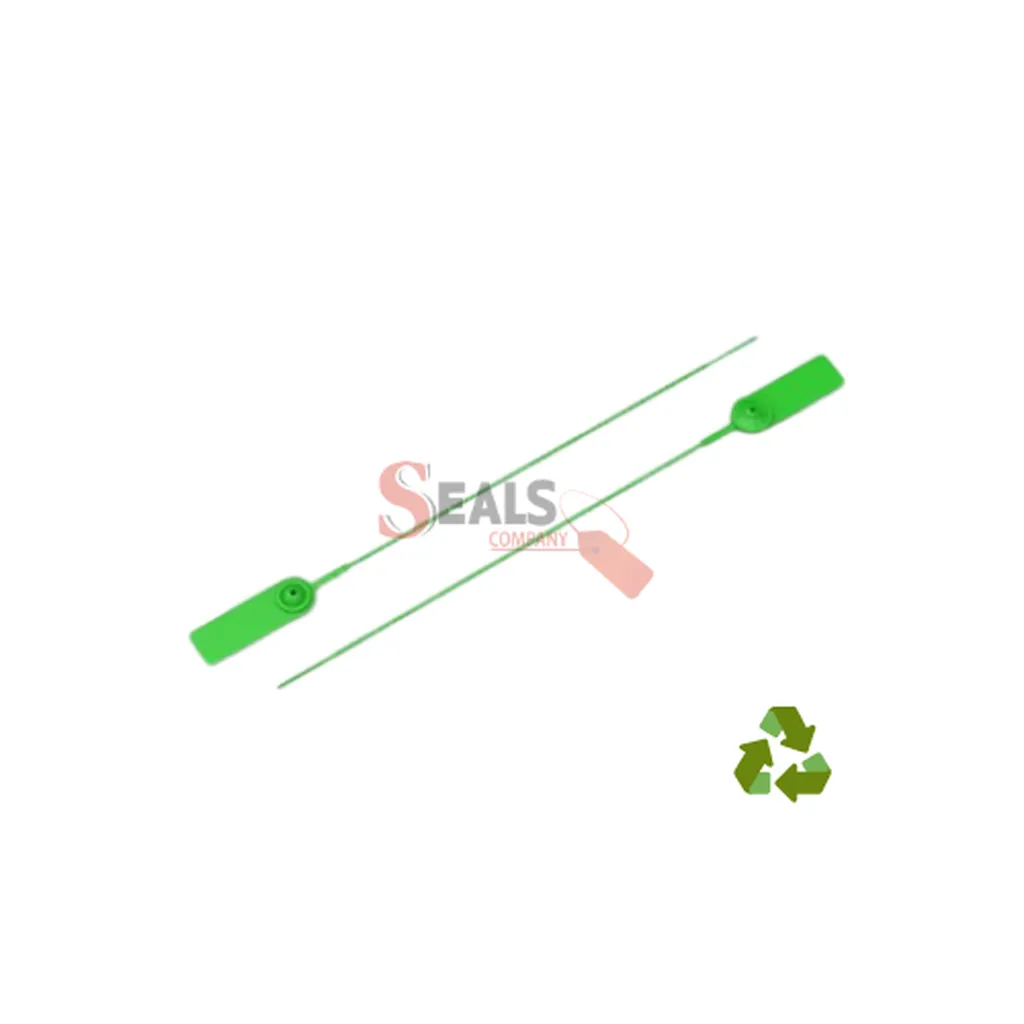 Scellé de sécurité réglable TINYSEALS en polypropylène avec insert métallique et crantage de sécurité