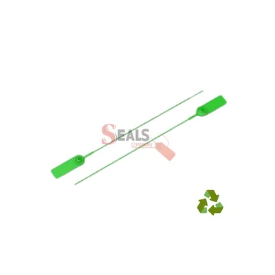 Scellé de sécurité réglable TINYSEALS en polypropylène avec insert métallique et crantage de sécurité