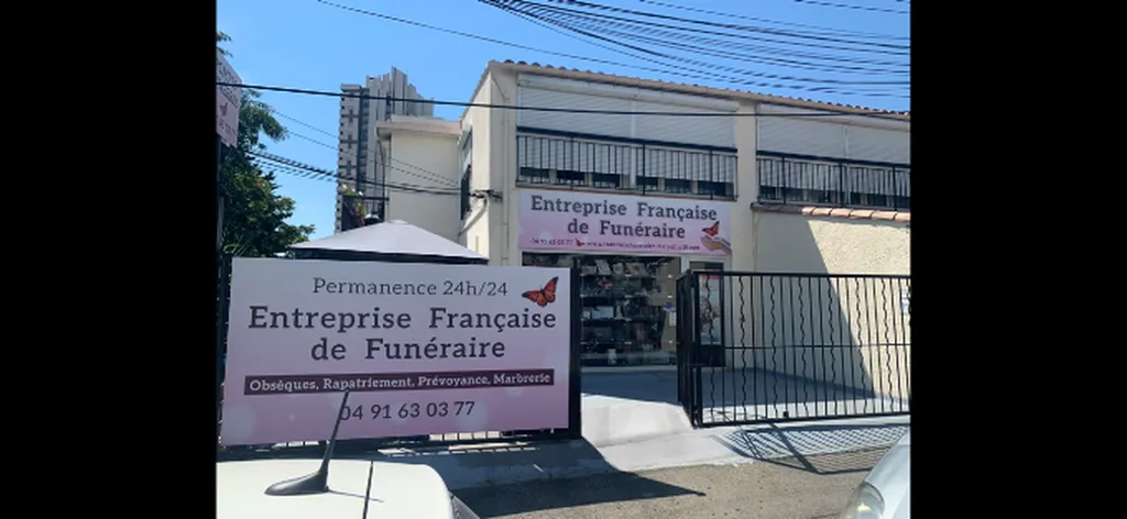 Pompes Funèbres et Marbrerie Marseille 13010 Entreprise Française de Funéraire