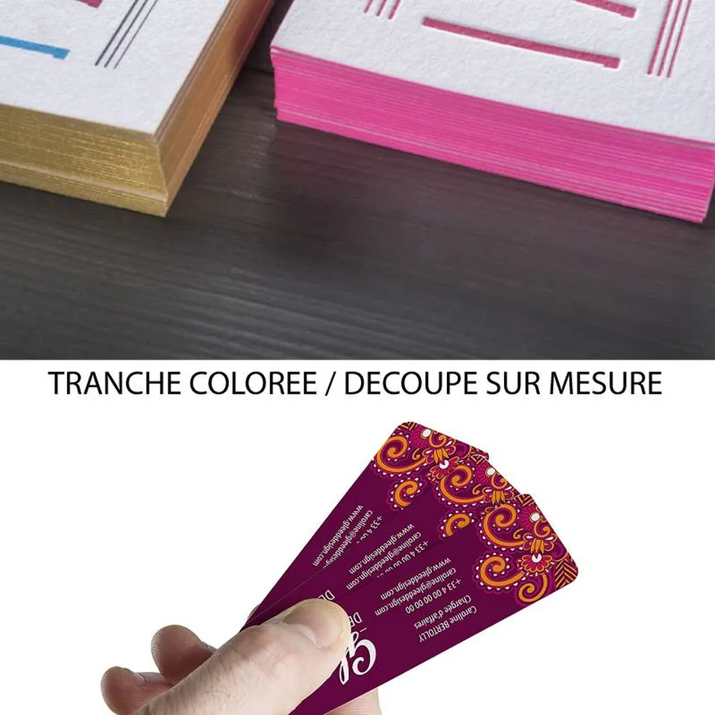 carte de visite originale impression et création graphique marseille graphiste 