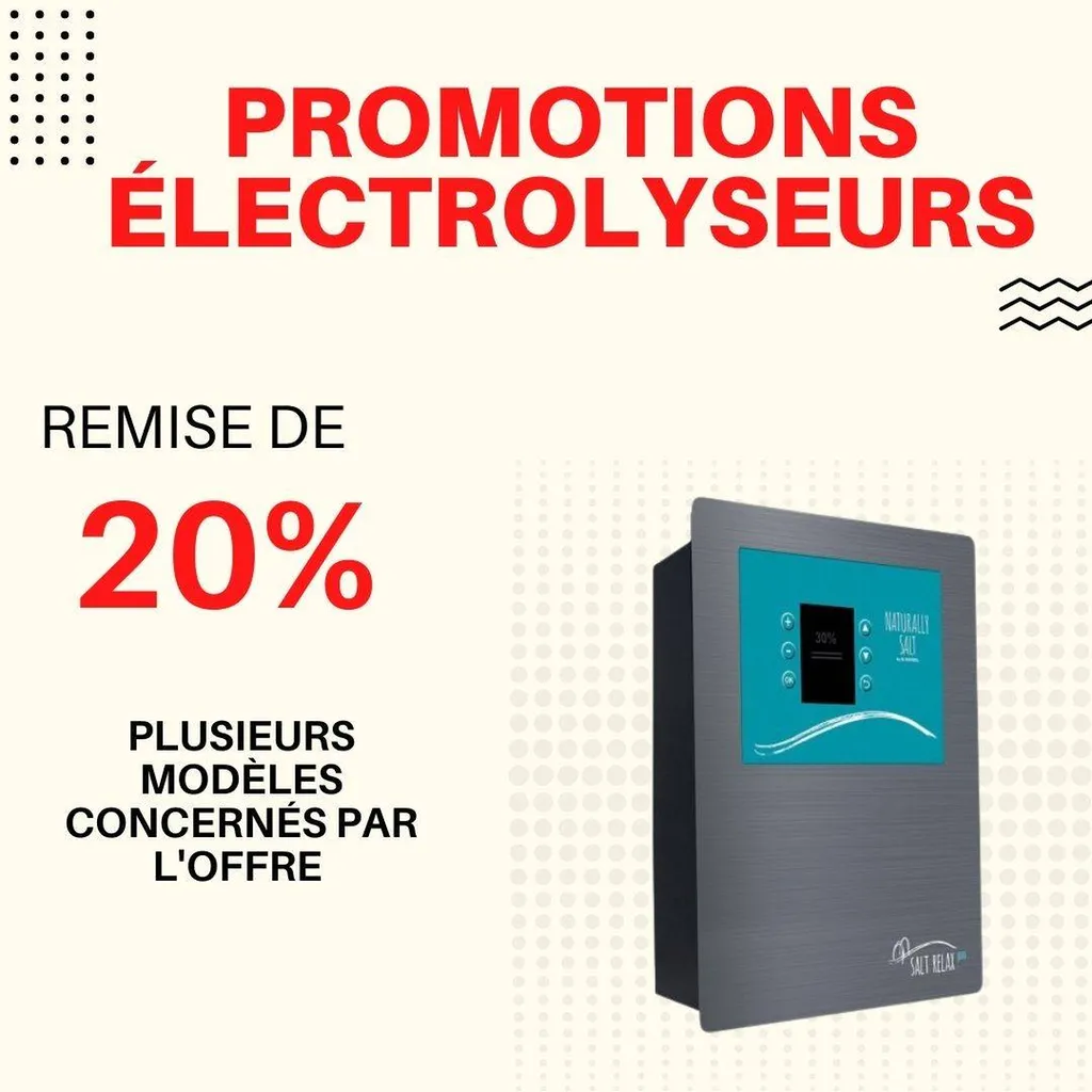 L'électrolyseur SALT RELAX PRO dans votre magasin AQUA 33