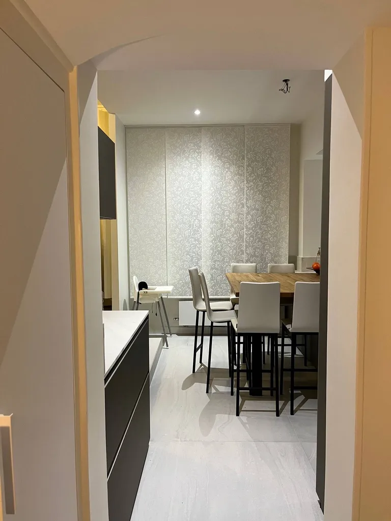 Installation de parois japonaises sur mesure pour une cuisine à Nimes