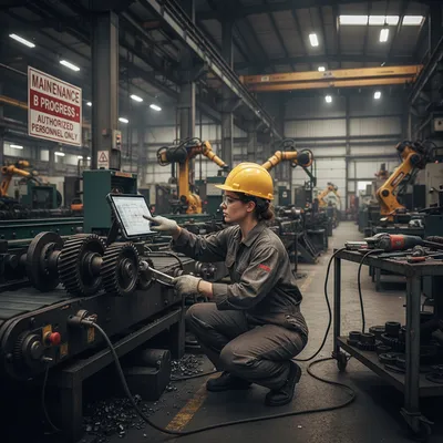 mecanicien industriel en maintenance 