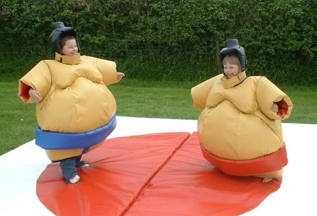 Vente costume de Sumo Enfant avec tatami à lyon