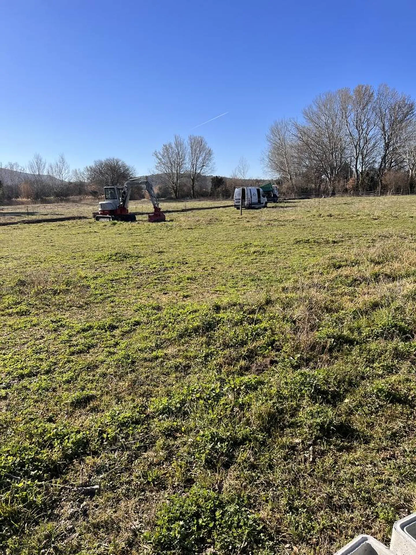 Raccordement au canal de Robion pour une maison