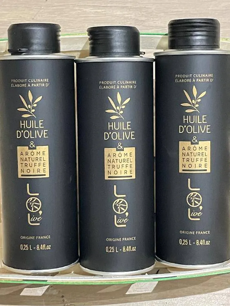 Huile Olives aromatisée à la Truffe Maison Leydier 0,25Lt